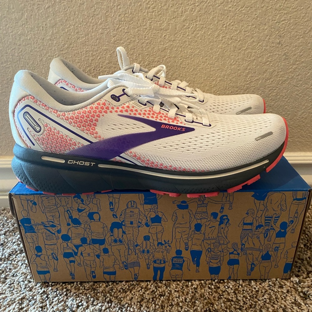 Brooks Ghost 14 Sz.8.5 White